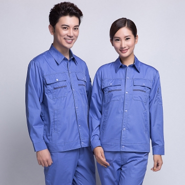 夏季長(zhǎng)袖工作服定做的建議